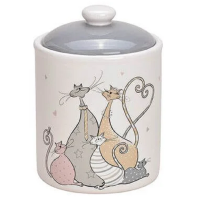Cat-Family-Tea-Tin-Ceramic